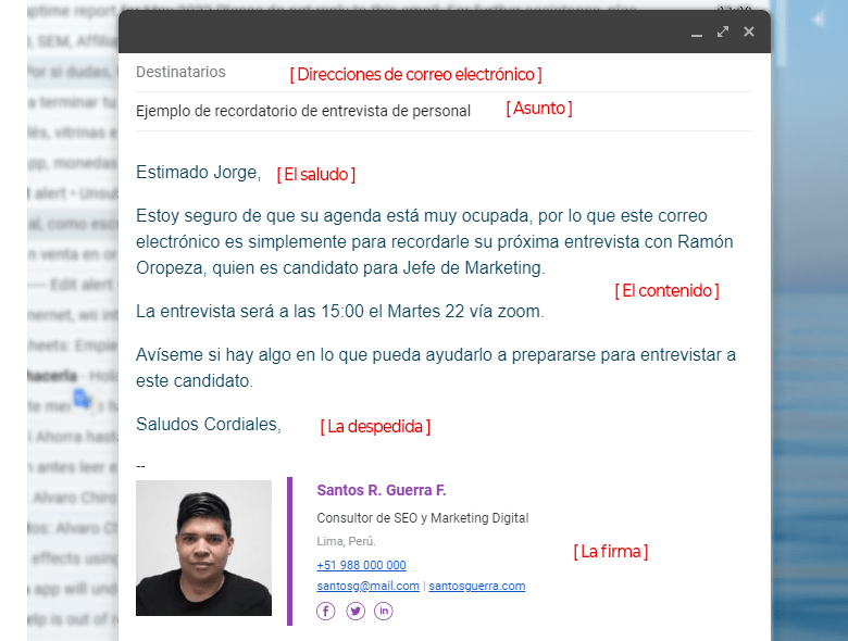 Cómo Escribir Un Correo Electrónico Correctamente Ejemplos 0135