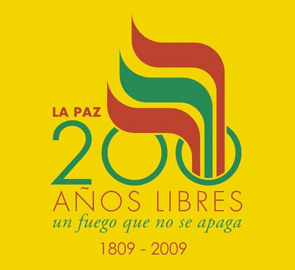 Logotipo Bicenternario de Bolivia