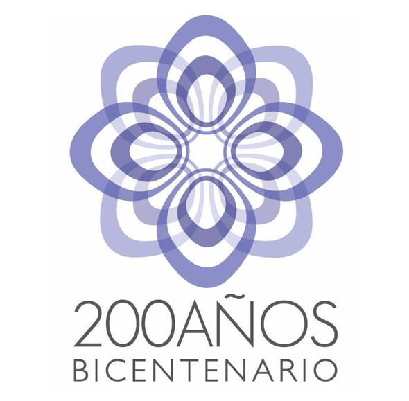 Logotipo Bicenternario de El Salvador