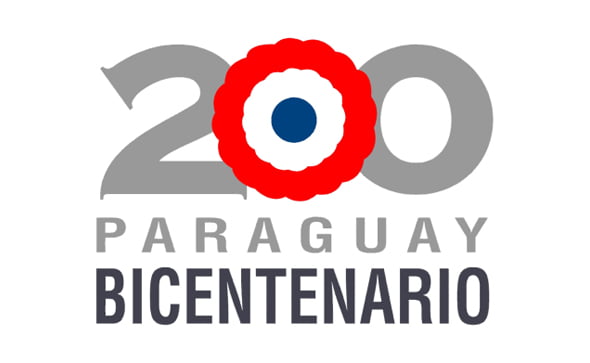 Logotipo Bicenternario de Paraguay